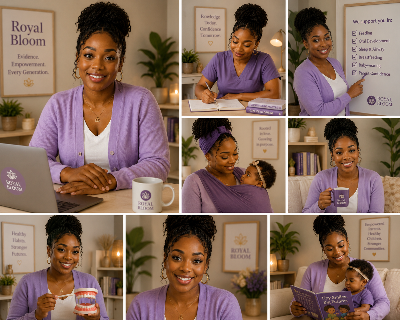 Nia in Royal Bloom education scenes